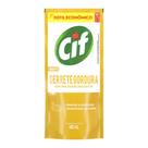 Limpador de uso geral desengordurante espuma desincrustante cif sachê 450ml refil econômico