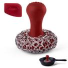 Limpador de utensílios de cozinha Cuisinel Cast Iron Chainmail Scrubber