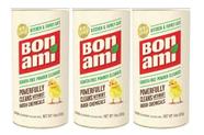 Limpador em pó BON AMI para cozinhas e banheiros (pacote com 3)