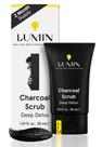 Limpador facial Lumin Charcoal Scrub Deep Detox 30ml para homens