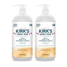 Limpador líquido Kirk's 3 em 1, nutritivo da cabeça aos pés, 960 ml, pacote com 2 unidades Limpador líquido Kirk's 3 em 1, nutritivo da cabeça aos pés, 960 ml, pacote com 2 unidades