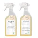 Limpador multisuperfície, naturalmente limpo, spray de 700 ml, pacote com 2 unidades