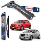Limpador Parabrisa Palheta Onix 2012 2013 2014 2015 2016 2017 2018 Kit Dianteira Traseira Bosch