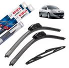 Limpador Parabrisa Peugeot 207 2012 2013 2014 15 + Traseira Limpador Parabrisa Peugeot 207 2012 2013 2014 15 + Traseira