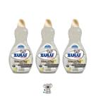 Limpador Perfumado Zulu Coala Aroma Chá Branco Kit 3