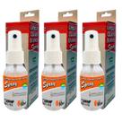 Limpador Spray para Quadro Branco ou Vidro Kit 3un Limpa e Protege contra marcas de Canetas ou Marcadores