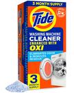 Limpador Tide Oxi para Máquina de Lavar Roupa - 3 Meses de Uso (Carregamento Frontal/Superior)