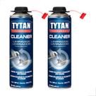 Limpador Tytan Espuma Expansiva Não Curada 480ml 2 Unidades