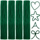 Limpadores de cachimbo BBTO Jumbo Chenille Stem 400 peças (verdes)