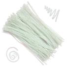 Limpadores de cachimbo Carykon Glitter Tinsel 30 cm 200 unidades - coloridos