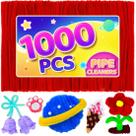 Limpadores de cachimbo Eppingwin 1000 unidades de suprimentos artesanais Chenille Stems