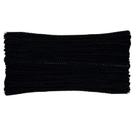 Limpadores de cachimbo GOTOONE Black Chenille Stems 100 unidades (0,6 x 30 cm)