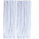Limpadores de cachimbo GOTOONE White Chenille Stems 6 mm x 30 cm (100)