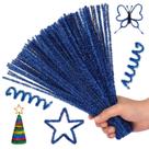 Limpadores de cachimbo Hssugi 100PCS Christmas Craft Supplies Blue Limpadores de cachimbo Hssugi 100PCS Christmas Craft Supplies Blue