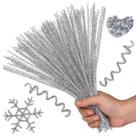 Limpadores de cachimbo Hssugi 100PCS de suprimentos para artesanato de Natal Limpadores de cachimbo Hssugi 100PCS de suprimentos para artesanato de Natal