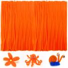 Limpadores de cachimbo IOOLEEM Orange Chenille Stems 200 unidades