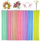 Limpadores de cachimbo RSACCSKY Thick 6 mm 30 cm 300 unidades em cores variadas