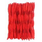 Limpadores de cachimbo TOAOB Bump Red Chenille Stems 30 cm x 30 cm 120 unidades