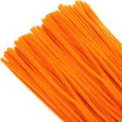 Limpadores de cachimbo TOAOB Chenille Stems Orange 6 mm x 30 cm 100 unidades