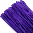 Limpadores de cachimbo TOAOB Chenille Stems roxos 6 mm x 30 cm 100 unidades Limpadores de cachimbo TOAOB Chenille Stems roxos 6 mm x 30 cm 100 unidades