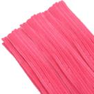 Limpadores de cachimbo TOAOB Dark Pink Chenille Hastes 6 mm x 30 cm 100 unidades