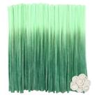 Limpadores de cachimbo TOAOB Gradient Green Chenille Stems 30 cm 100 unidades Limpadores de cachimbo TOAOB Gradient Green Chenille Stems 30 cm 100 unidades
