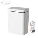Limpeza Automatizada: Sensor 14 Litros Lixeira Automática Sensor Banheiro Cozinha Lixo Inteligente