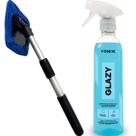 Limpeza completa de vidros limpa vidros retratil redutor de vidros glazy vonixx