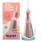 Limpeza elétrica de dentes Water Flosser Burst em 3 modos 110 ml