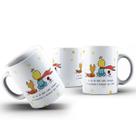 Linda Caneca Xicara para Presente Pequeno Principe Frases