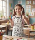 Lindo Avental De Colorir Infantil Divertido Envio Imediato Lindo Avental De Colorir Infantil Divertido Envio Imediato
