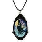 Lindo colar pingente arte em resina Sandman oniromante Lindo colar pingente arte em resina Sandman oniromante