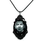 Lindo Colar Pingente Com Arte Resinada Dracula Bela Lugosi