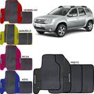 Lindo jogo tapete 4 peças carro automotivo na cor amarelo azul preto rosa vermelho renault duster 2