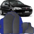 Lindo jogo tapete carro automotivo azul fiat palio g2 2004 a 2016 todos emborracahdo ecologico
