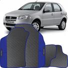 Lindo jogo tapete carro automotivo azul fiat palio g3 2008 a 2013 todos emborracahdo ecologico