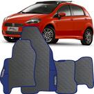Lindo jogo tapete carro automotivo vermelho azul amarelo rosa preto fiat punto 2005 a 2017 emborrac