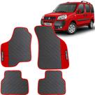 Lindo jogo tapete carro automotivo vermelho fiat doblo 2002 a 2014 emborracahdo ecologico
