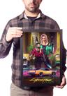 Lindo Quadro A3 Cyberpunk 2077 Style Over Substance