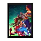 Lindo Quadro Arte Quadrinhos Liga Da Justiça 42x29cm Lindo Quadro Arte Quadrinhos Liga Da Justiça 42x29cm