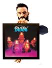 Lindo Quadro Decorativo Capa Disco Vinil Deep Purple Burn