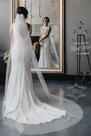 Lindo Véu Noiva 3 Metros 1 Camada Branco Longo Casamento V19