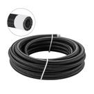 Línea de Combustible Autoutfit 6AN Nylon CPE con Trenzado 20 pies Negra