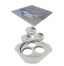 Linear ralo pvc novii grelha inox polida quad 150mm