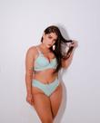 Lingerie azul claro