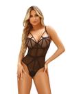Lingerie Body em Tule Bojo Strapp Forro Nude com Aro Lingerie Body em Tule Bojo Strapp Forro Nude com Aro