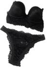 Lingerie Bojo renda Preto P