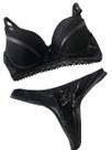 LIngerie Experience material sintético Preto M
