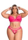 Lingerie Feminina Plus Size Sutiã Aro Bojo Sustentação Renda