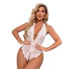 Lingerie Feminina Sensual em Renda, Branco, 18 x 25 x 1 cm, 45g Lingerie Feminina Sensual em Renda, Branco, 18 x 25 x 1 cm, 45g